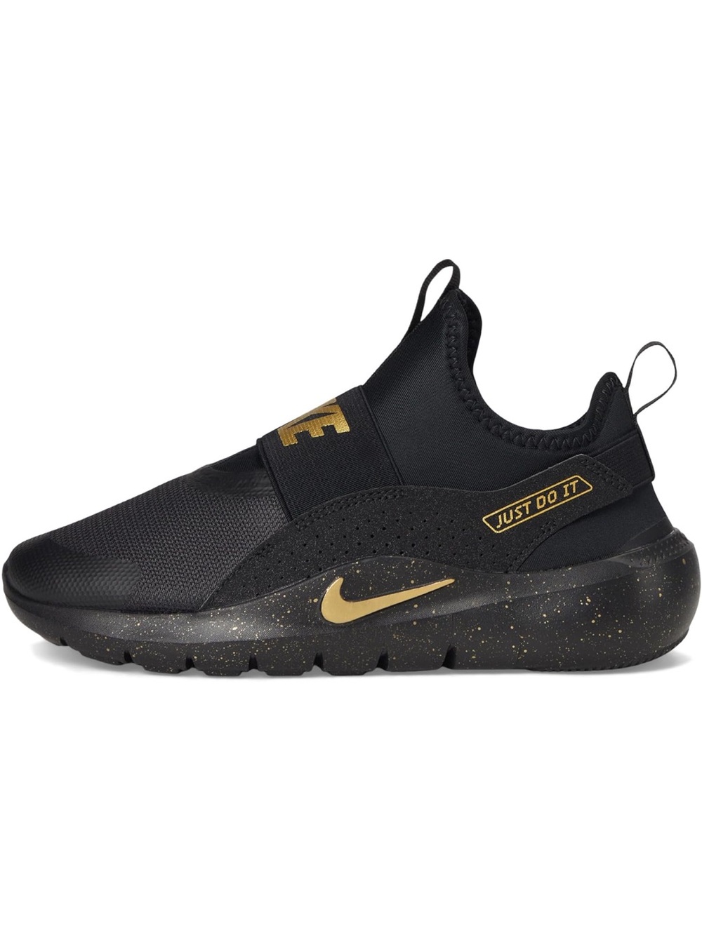 Nike Slip-On Trainer in Black and Gold Size 13